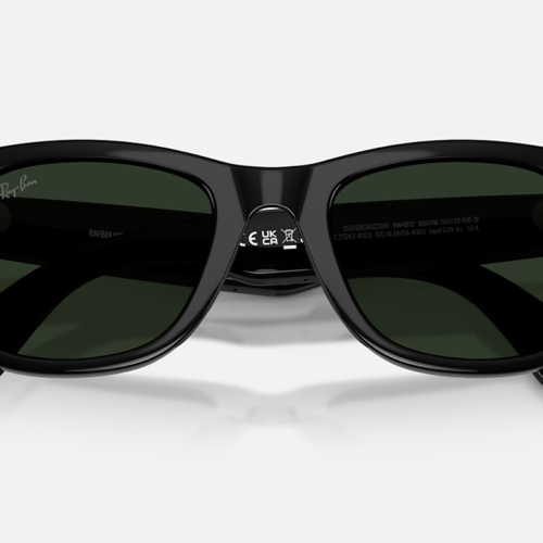 RAY-BAN | META WAYFARER RW4012 Shiny Black T150 S50 - GEN 2