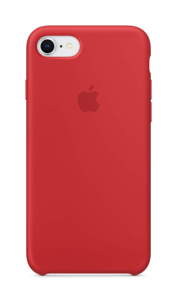 Apple Silicone Case for iPhone SE (Red)