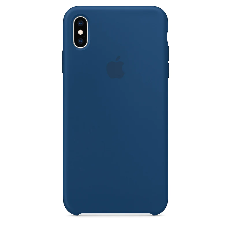 Apple Silicone Case for iPhone Xs Max (Blue Horizon)