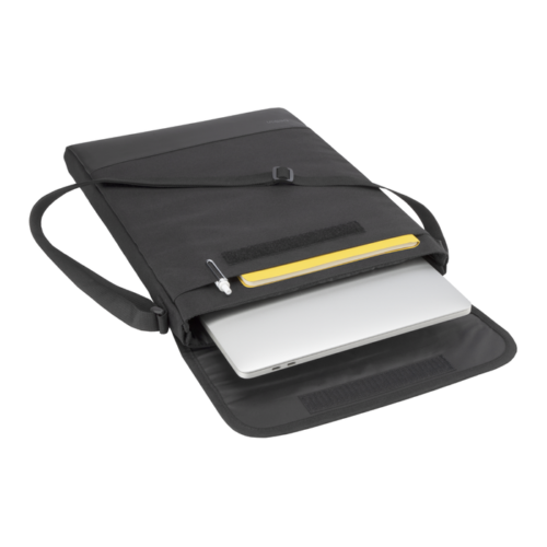 Belkin Vertical Protective Laptop Sleeve with Shoulder Strap for 11-13" Devices - Black