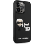 Karl Lagerfeld 3D Rubber Karl & Choupette Hard Case for iPhone 14 Line-Up