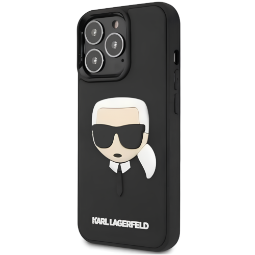 Karl Lagerfeld 3D Rubber Karl Hard Case for iPhone 14 Line-Up