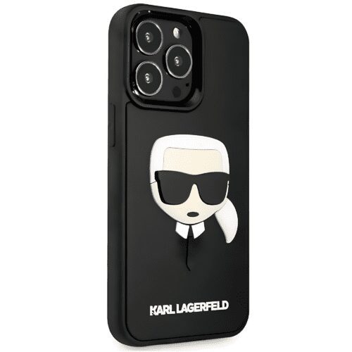 Karl Lagerfeld 3D Rubber Karl Hard Case for iPhone 14 Line-Up