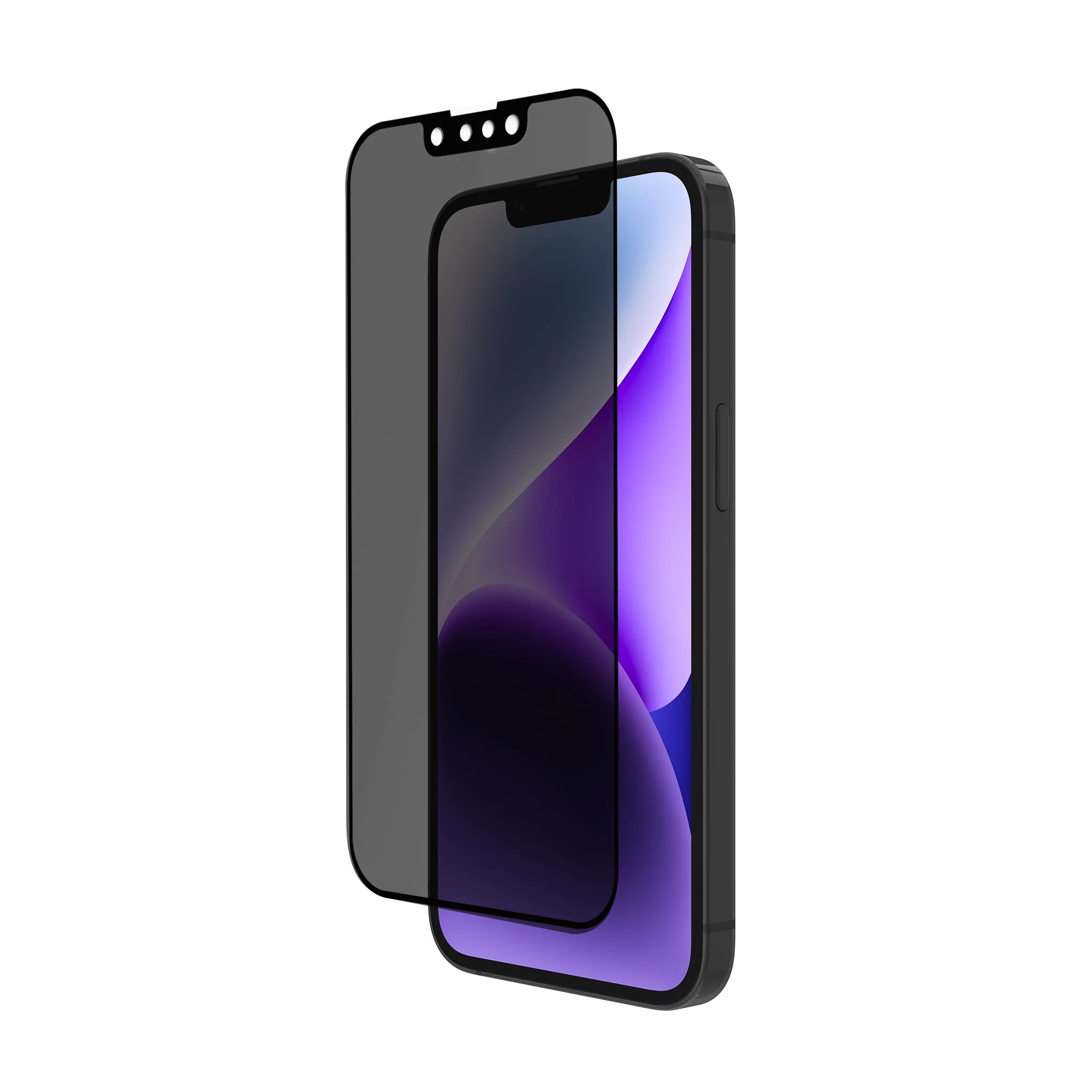 Jcpal preserver privacy glass screen protector for iphone 14
