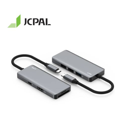 JCPAL USB-C 7 Port Hub - 1