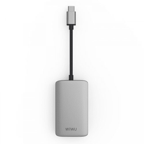 WIWU Alpha USB-C 5in1 Hub 1HDMI+1VGA+1USB+1Type-C+1Stereo - 3