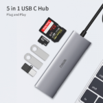 WIWU Alpha USB-C 5in1 Hub 3USB+1SD+1TF - 5