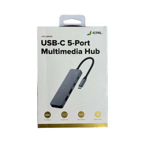 JCPAL USB-C 5 Port Hub 1 HDMI + 2 USB + 1 USB-C + 1 PD