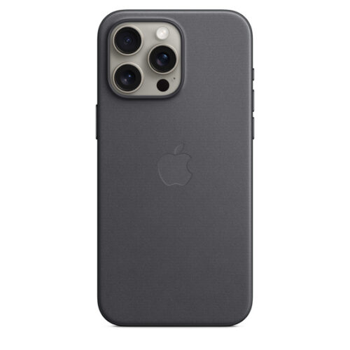 Apple FineWoven Case for iPhone 15 Pro Max - Black
