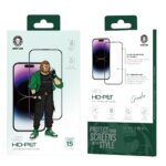 Green Lion 3D HD-Pet Glass Screen Protector for iPhone 15 Pro & 15 Pro Max