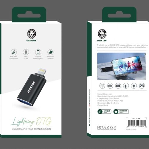Green Lion Lightning OTG Adaptor USB 3.0