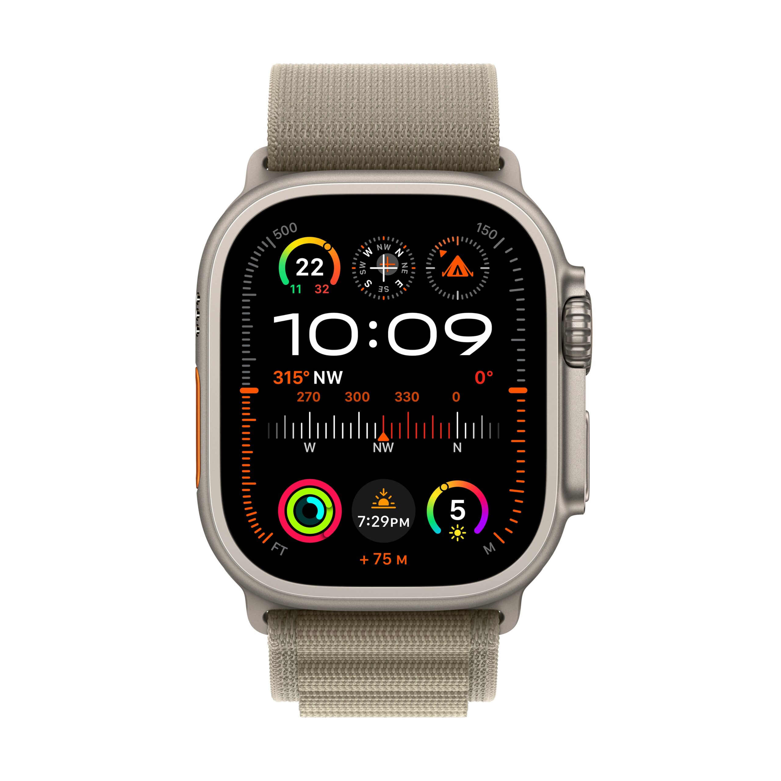 Apple Watch Ultra 2 49mm Titanium Case with Alpine Loop - Image 2