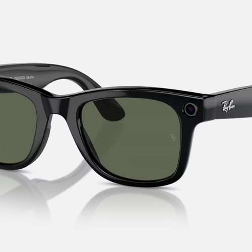 RAY-BAN | META WAYFARER RW4006 Shiny Black T150 S50  - GEN 1