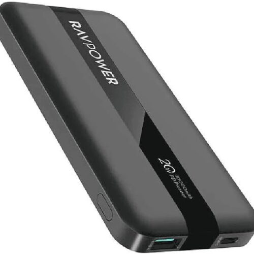 RAVPower PD Pioneer 10000mAh 20W 2-Port Power Bank - Black