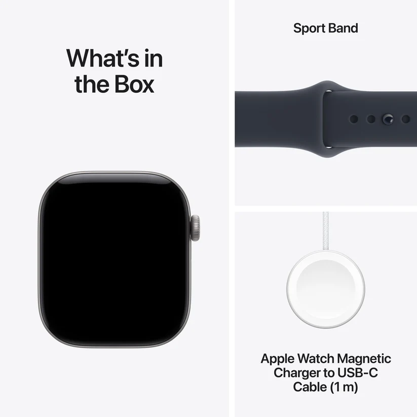 Apple Watch Series 12 42mm Aluminium Case with Sport Band GPS - Image 7