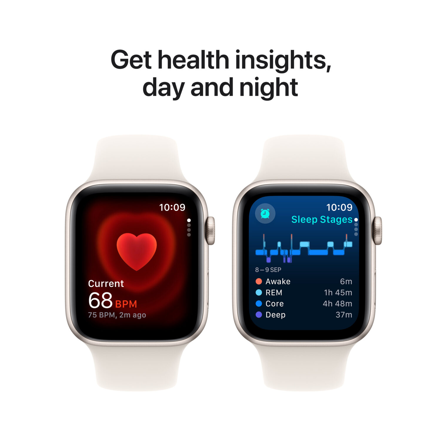 Apple Watch SE Gen 2 (2024) 44mm Sport Band GPS - Image 5