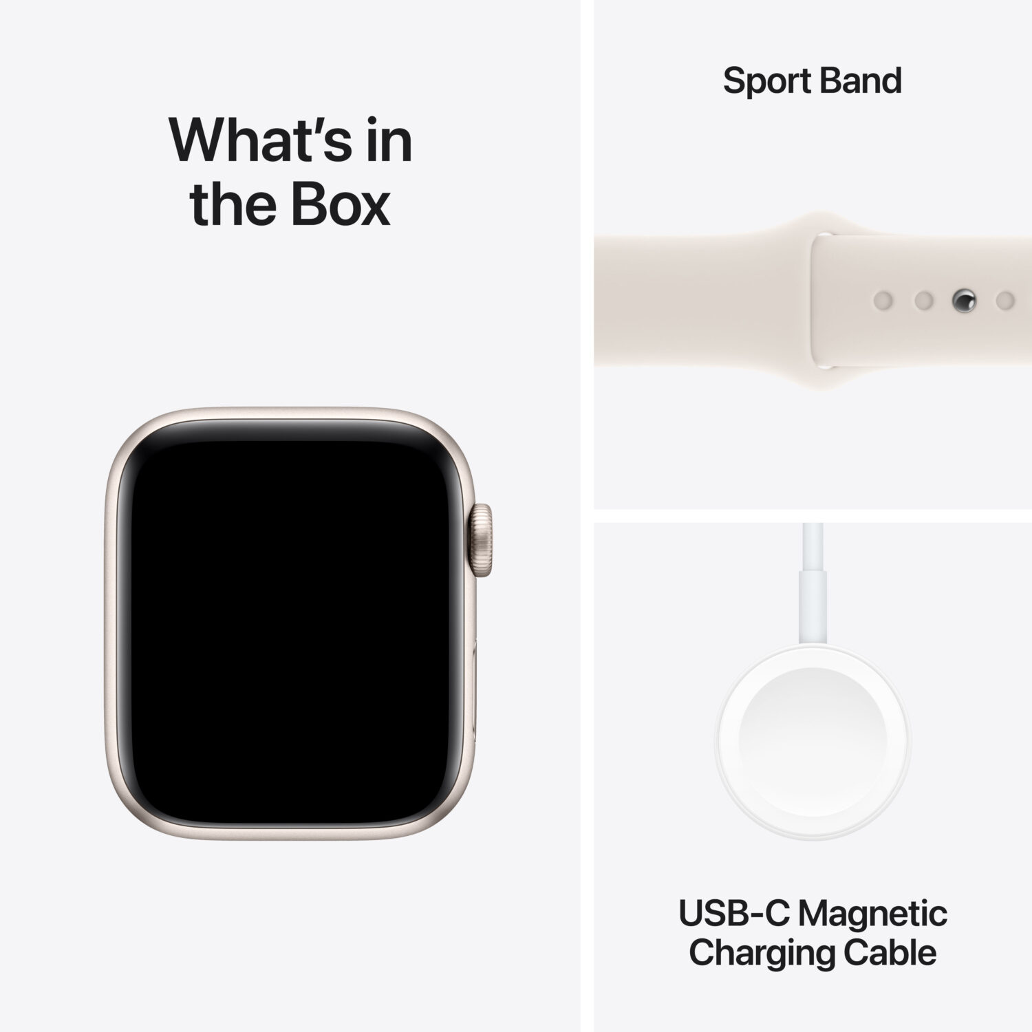Apple Watch SE Gen 2 (2024) 44mm Sport Band GPS - Image 7