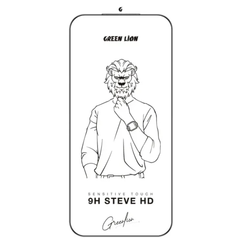 Green Lion 9H Steve HD Screen Protector for iPhone 17 Pro - Clear