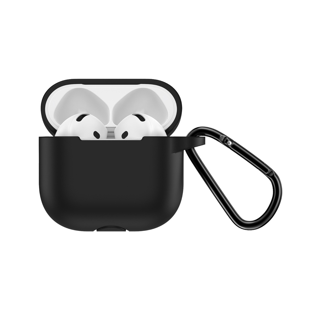 Green Lion Berlin Series Silicone Case for AirPods 4 (Black)