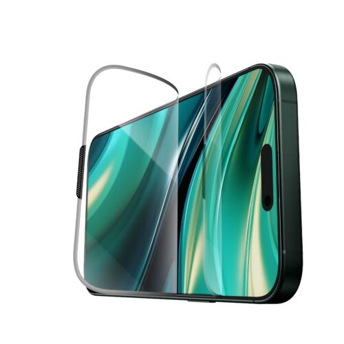 Green Lion Diego Pet Privacy 3D Screen Protector for iPhone 16 Pro - Black