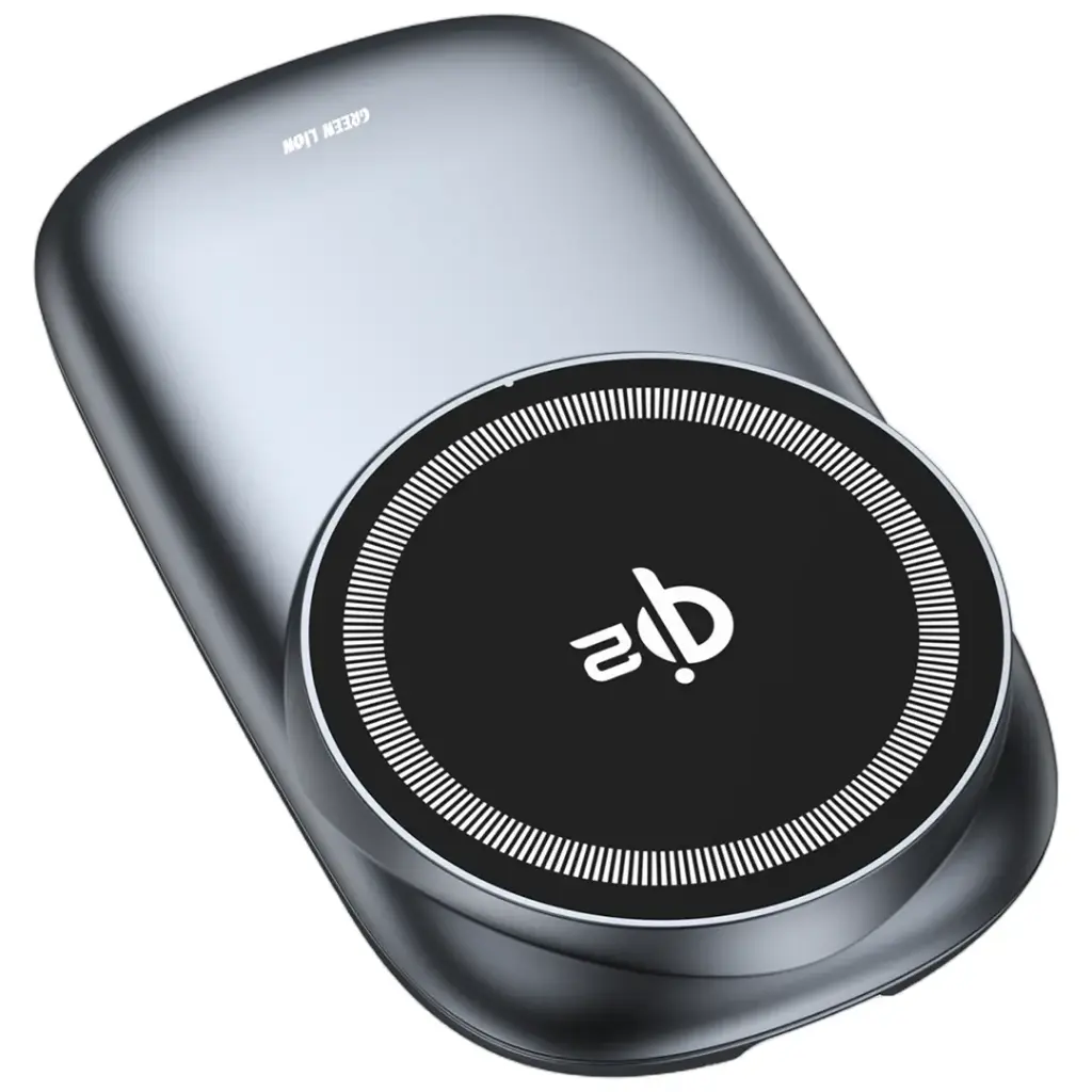 Green Lion 3 in 1 MagFold Wireless Charger - Gray