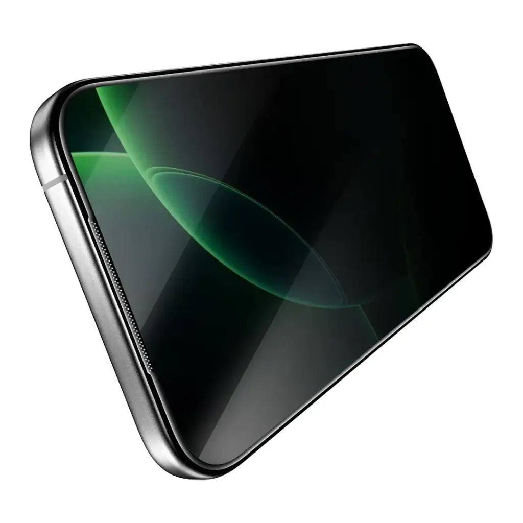 Green Lion Diego Pet Privacy 3D Screen Protector for iPhone Air - Black