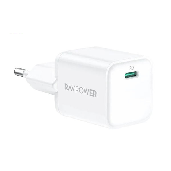 RAVPower PD Pioneer 20W Wall Charger - White