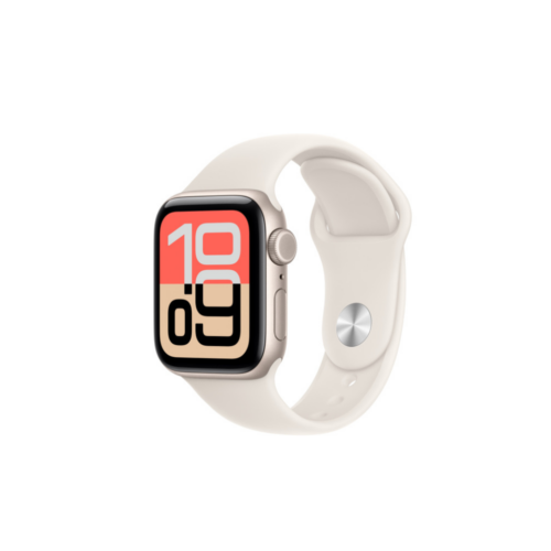 Apple Watch SE 3 40mm Aluminum Starlight Sport Band (GPS + Cellular )
