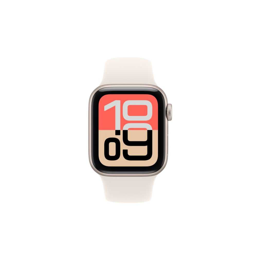 Apple Watch SE 3 40mm Aluminum Starlight Sport Band (GPS + Cellular ) - Image 2