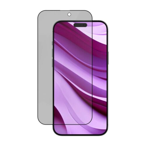 JCPAL Preserver Privacy Glass Screen Protector for iPhone 16 Series