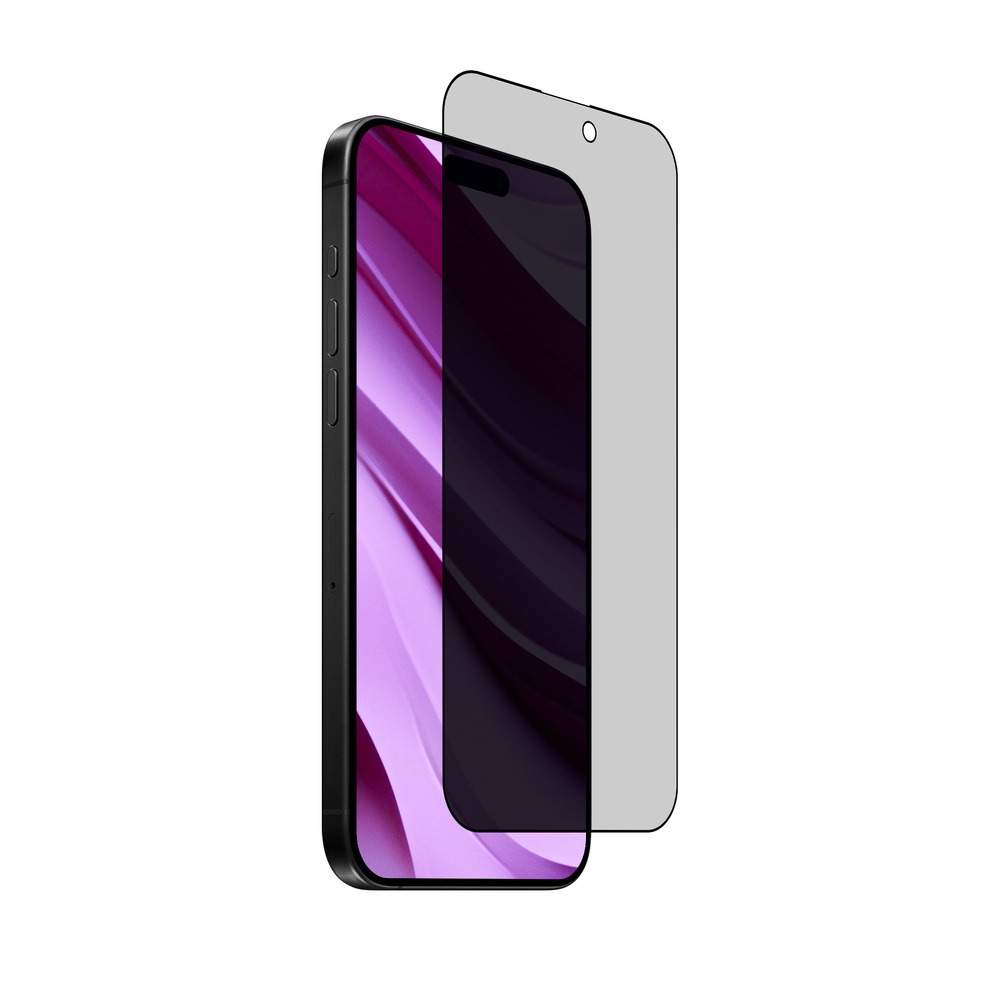 Jcpal Preserver Privacy Glass Screen Protector for iPhone 16 Plus