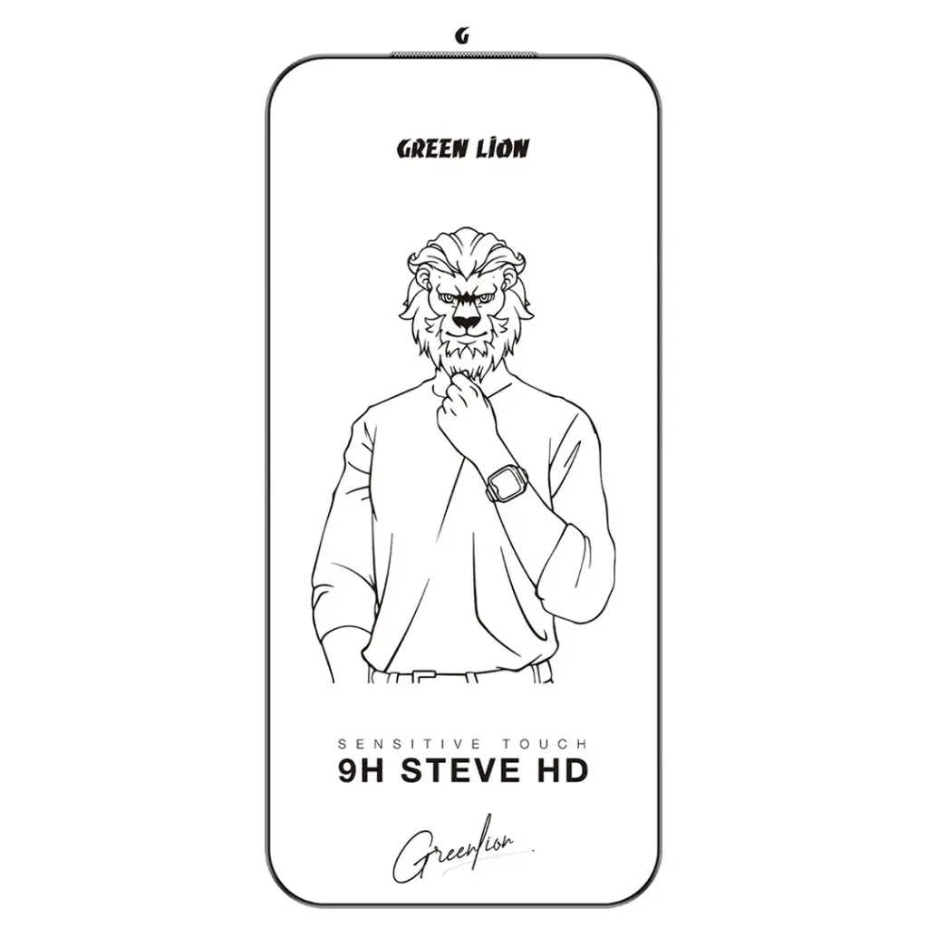 Green Lion 9H Steve HD Screen Protector for iPhone 17 Pro Max - Clear