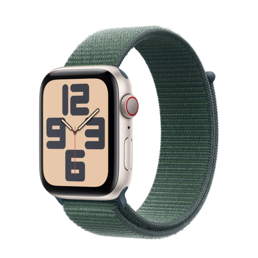 Apple Watch SE (Gen 2) (2024) 40mm Aluminum Case with Sport Loop (GPS+Cellular)