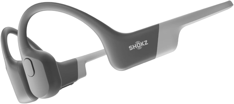 Shokz OpenRun Air Bone Conduction Sports Headphones (Comet Grey)