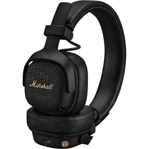 Marshall - Milton A.N.C. Wireless On-Ear Bluetooth Headphones and Microphone for Calls