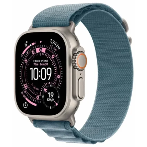 Apple Watch Ultra3 49mm Natural Titanium Case with Alpine Loop