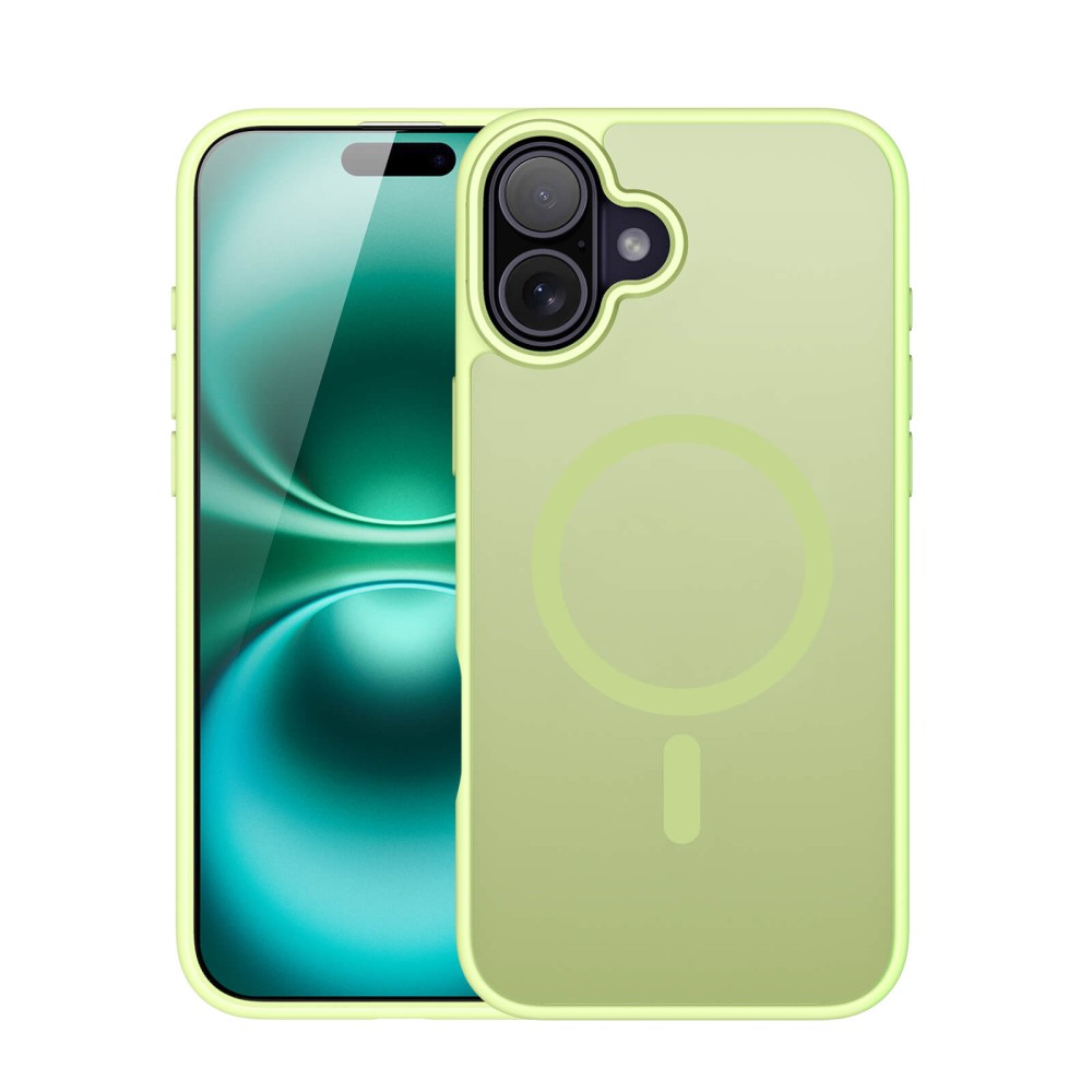 DUX Ducis yind series premium case for iphone 16 (Lime Green)
