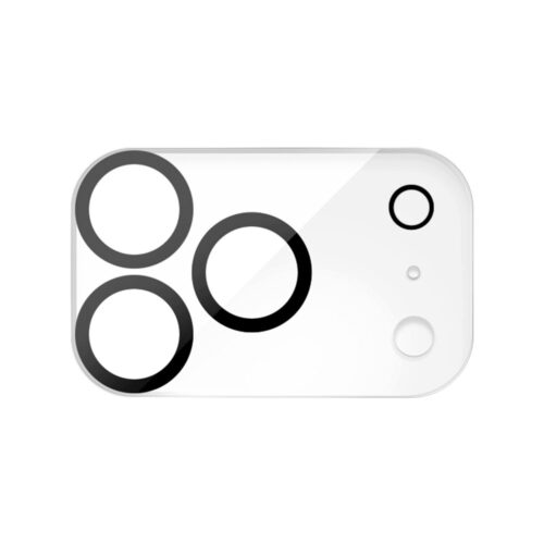 JCPAL iClara Camera Lens Protector for iPhone 18 Pro Max - Transparent