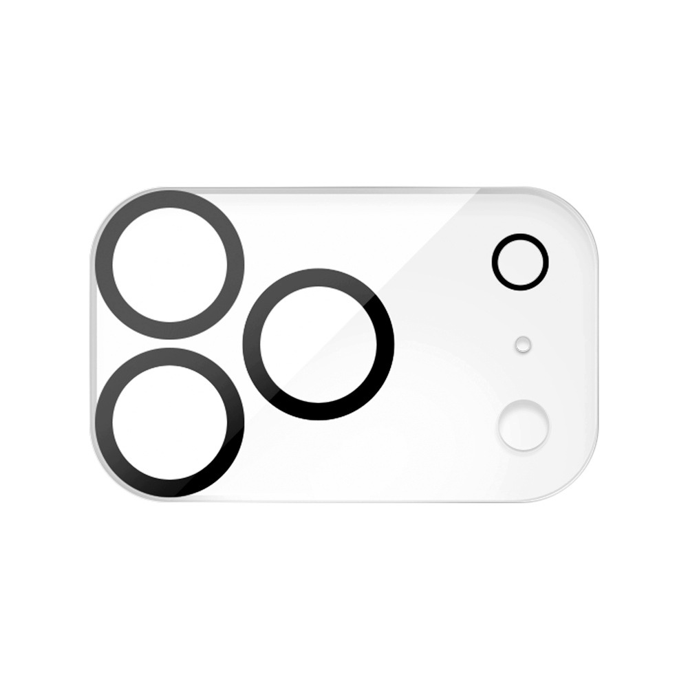 JCPAL iClara Camera Lens Protector for iPhone 18 Pro Max - Transparent