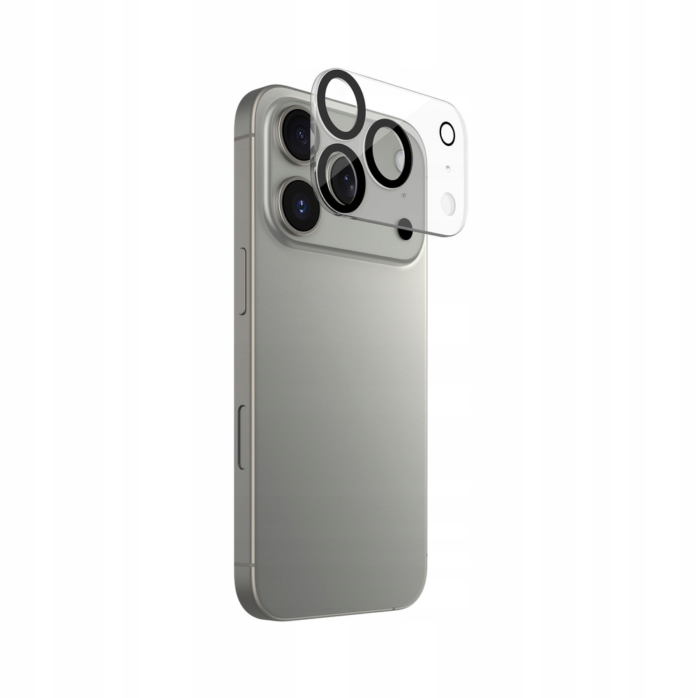 JCPAL iClara Camera Lens Protector for iPhone 18 Pro Max - Transparent - Image 2