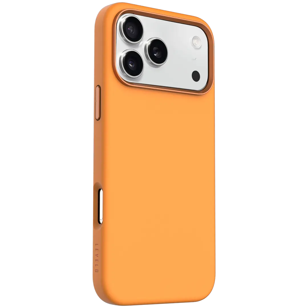 Levelo iris magsafe liquid silicone case for iphone 17 pro max
