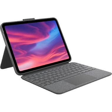 Logitech Combo Touch Detachable Keyboard Case for iPad (A16 11th/10th) Arabic