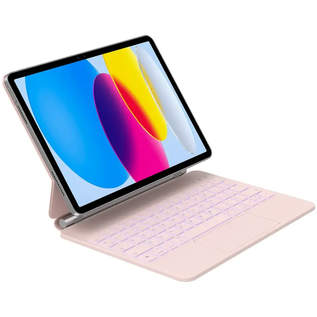 Green Lion Magic Keyboard for iPad 11th Generation (Pink)