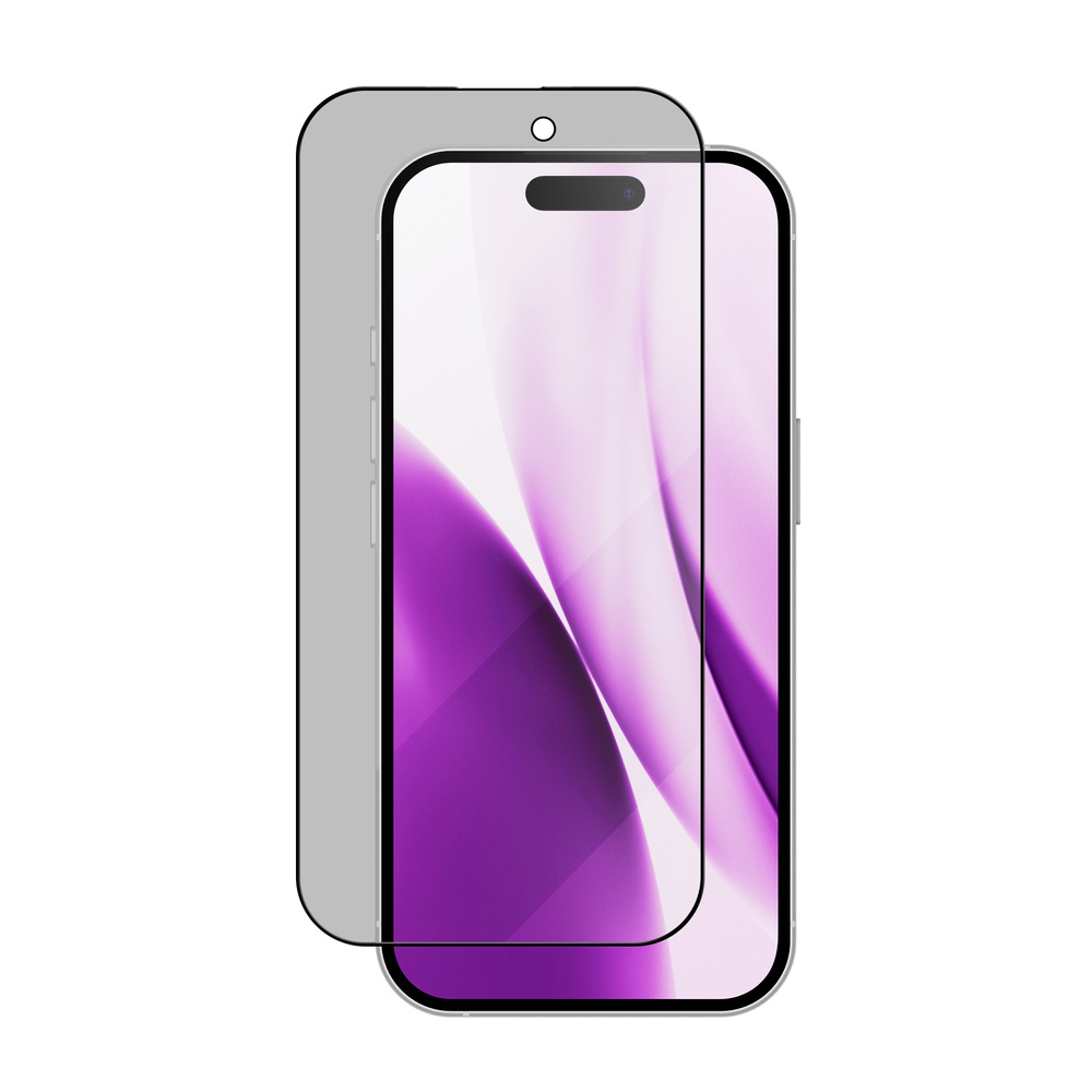 JCPAL Preserver Privacy Glass Screen Protector for iPhone 17