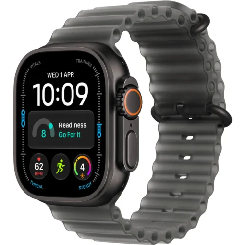 Apple Watch Ultra 4 49mm Black Titanium Case with Ocean Band