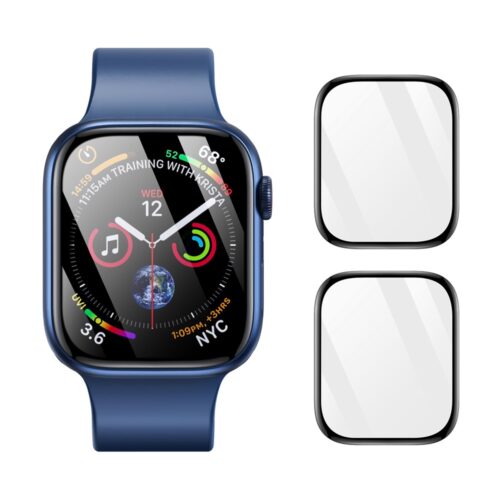 Dux Ducis Pmma Screen Protector for Apple Watch 46mm (2 Pcs) - Black